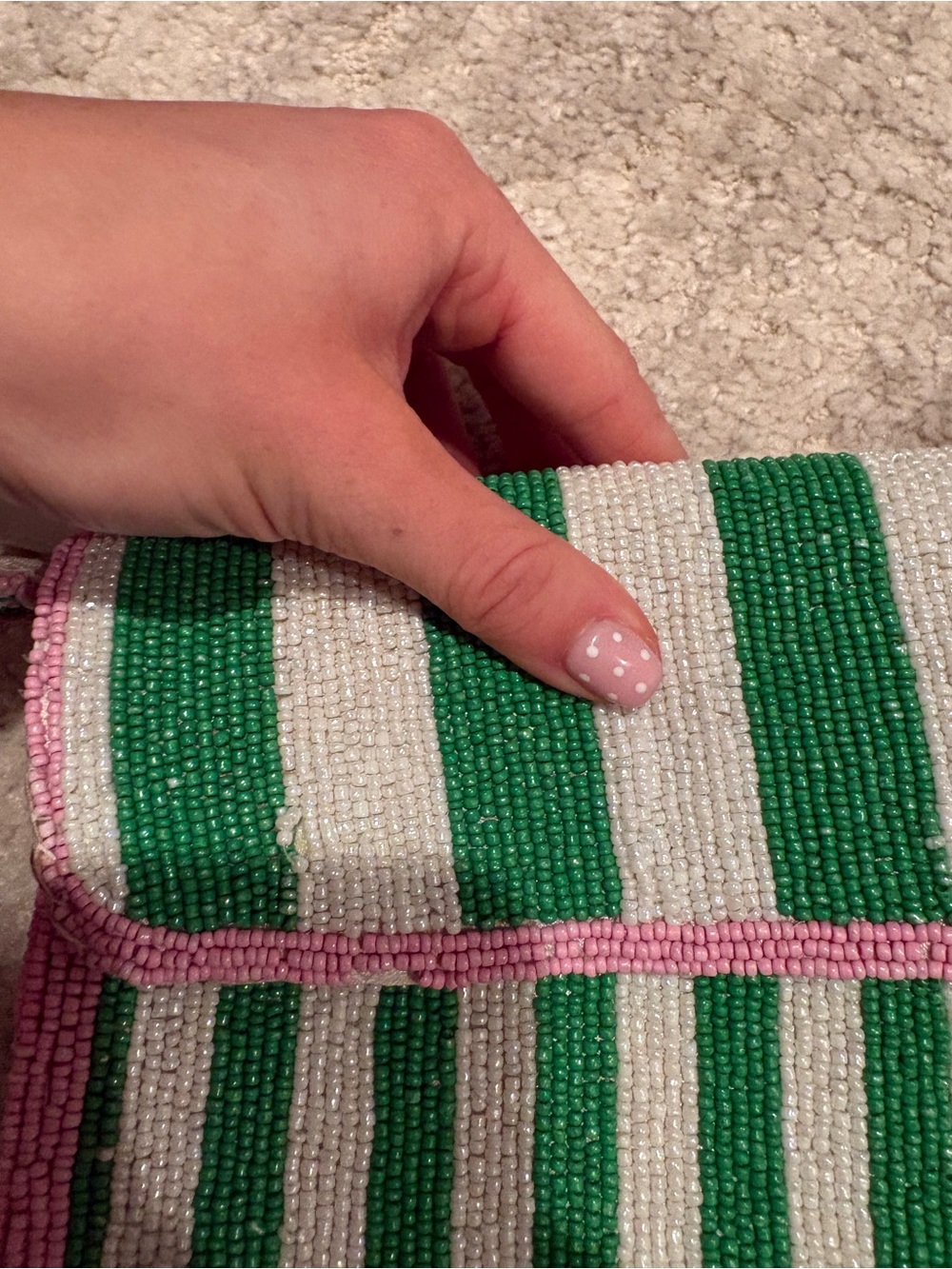 Beaded bag - Picture 4 of 5